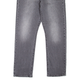 LEVI'S 501 BIG E Jeans Womens Grey Regular Straight Stone Wash W31 L30
