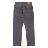 LEVI'S 501 BIG E Jeans Womens Grey Regular Straight Stone Wash W31 L30
