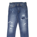 LEVI'S 511 Jeans Mens Blue Slim Straight Stone Wash W30 L32