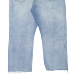 LEVI'S 501 Jeans Distressed Mens Blue Regular Straight Stone Wash W33 L25