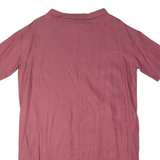 COS Womens T-Shirt Dress Pink 90s Short Sleeve Knee Length S