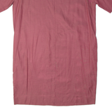 COS Womens T-Shirt Dress Pink 90s Short Sleeve Knee Length S