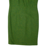 MODI Womens Shift Dress Green Sleeveless Midi L