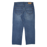 CALVIN KLEIN JEANS Womens Jeans Blue Relaxed Straight Stone Wash W32 L28