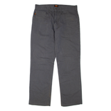TIMBERLAND PRO Womens Jeans Grey Regular Straight W32 L32