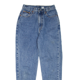 CALVIN KLEIN JEANS Womens Jeans Blue Regular Tapered W24 L28