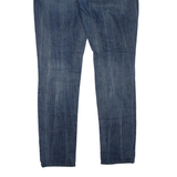 LEVI'S Demi Curve Belted Womens Jeans Blue Regular Skinny Stone Wash W29 L31