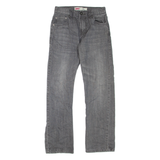 LEVI'S 514 Womens Jeans Grey Regular Straight W25 L27