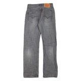 LEVI'S 514 Womens Jeans Grey Regular Straight W25 L27