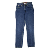 GUESS JEANS Womens Jeans Blue Regular Straight W28 L32