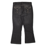 CALVIN KLEIN JEANS Womens Jeans Black Regular Bootcut W34 L27