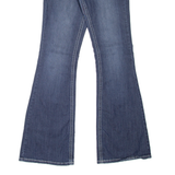 YMI Womens Jeans Blue Regular Flared Stone Wash W28 L34
