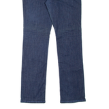 ASHIGARU Womens Jeans Blue Regular Straight W32 L33