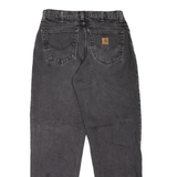 CARHARTT Workwear Mens Jeans Grey Relaxed Tapered W30 L32