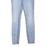 TRUE RELIGION Jennie Curvy Womens Jeans Blue Slim Skinny Stone Wash W26 L28