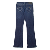 TRUE RELIGION Becca Womens Jeans Blue Regular Bootcut Stone Wash W26 L29