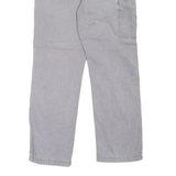 CARHARTT Workwear Mens Jeans Grey Relaxed Tapered W33 L30