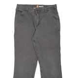 CARHARTT Workwear Mens Jeans Grey Relaxed Tapered W31 L29