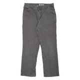 CARHARTT Workwear Mens Jeans Grey Relaxed Tapered W31 L29