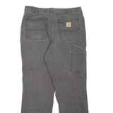 CARHARTT Workwear Mens Jeans Grey Relaxed Tapered W31 L29