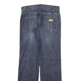 D&G Distressed Womens Jeans Blue Regular Straight W32 L34