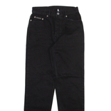 CALVIN KLEIN Womens Jeans Black Slim Skinny W24 L28