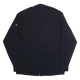 YACHTING COLLECTION BY WINS Mens Track Jacket Blue Knit Wool L
