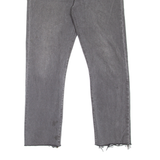 LEVI'S 501 Jeans Womens Grey Regular Straight W31 L30