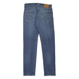 LEVI'S 502 Jeans BIG E Mens Blue Regular Tapered Stone Wash W32 L34