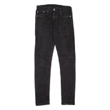 LEVI'S 512 Jeans Mens Black Slim Tapered W30 L31