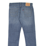 LEVI'S 511 Jeans Mens Blue Slim Straight Stone Wash W32 L32