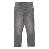 LEVI'S 501S Jeans Womens Grey Skinny Straight Stone Wash W29 L28