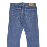 LEVI'S 501 BIG E Jeans Mens Blue Regular Straight Stone Wash W36 L32
