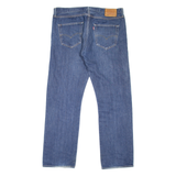 LEVI'S 501 BIG E Jeans Mens Blue Regular Straight Stone Wash W36 L32