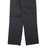 DICKIES Mens Trousers Black Regular Straight W30 L30