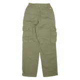 DICKIES Cargo Mens Trousers Green Regular Straight W26 L29