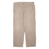 CARHARTT Mens Trousers Brown Regular Straight W38 L32