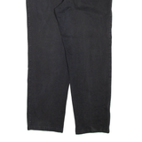 BURBERRY Mens Trousers Black Regular Straight W38 L32