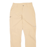 COLUMBIA Outdoor Womens Trousers Beige Regular Straight W28 L32