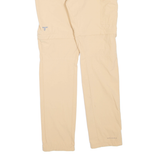 COLUMBIA Outdoor Womens Trousers Beige Regular Straight W28 L32