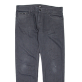 HUGO BOSS Womens Trousers Grey Regular Straight W38 L30