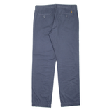 US POLO ASSN Womens Trousers Blue Regular Straight W32 L30