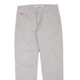LEE COOPER Womens Trousers Grey Regular Straight W32 L30