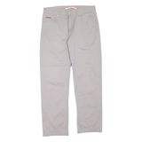 LEE COOPER Womens Trousers Grey Regular Straight W32 L30