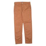 LEVI'S Mens Trousers Brown Regular Tapered 90s W30 L30