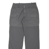 THE NORTH FACE Outdoor Womens Trousers Grey Regular Straight W30 L31