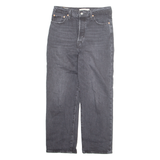 LEVI'S Womens Jeans Black Regular Straight W29 L27
