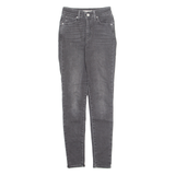 LEVI'S Mens Jeans Black Slim Skinny W25 L27