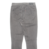 LEVI'S Womens Jeans Grey Slim Straight W28 L28