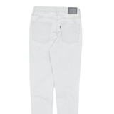 LEVI'S Womens Jeans Grey Regular Skinny W26 L28